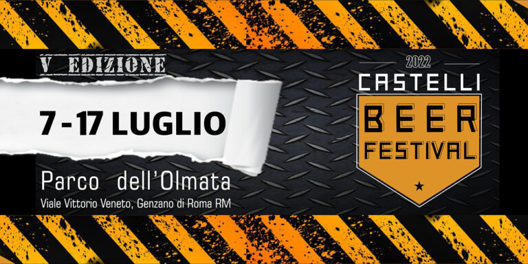 Prossimi eventi: Castelli Beer Festival, Birralguer, Largo Castello e Bolsena BeerRock