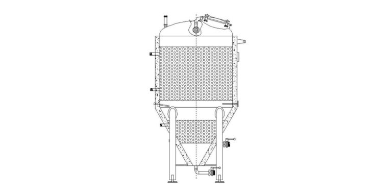 Vendesi fermentatore isobarico troncoconico