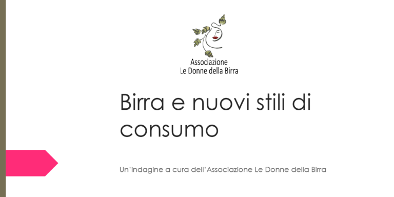 Birra e nuovi stili di consumo: uno studio sul presente e il futuro del settore