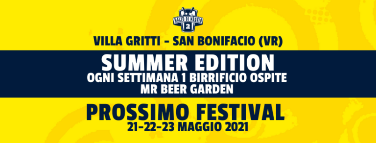 Prossimi eventi: Malto di Maggio, Festa delle mietitura, Cyberbeer e Cans Release Day