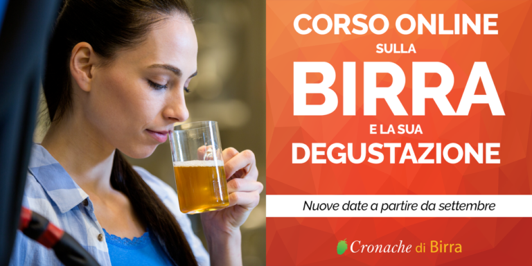 A settembre nuove date per il corso online di Cronache di Birra