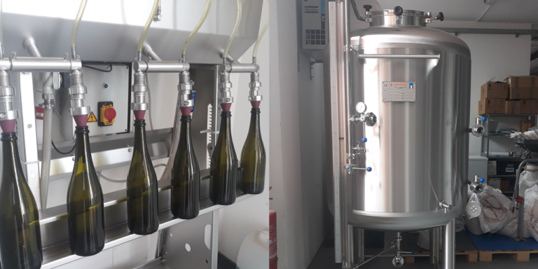 Il birrificio Mezzavia vende tino miscelatore, riempitrice e tappatrice
