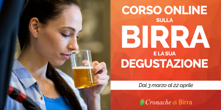 A inizio marzo torna il corso di degustazione online di Cronache di Birra