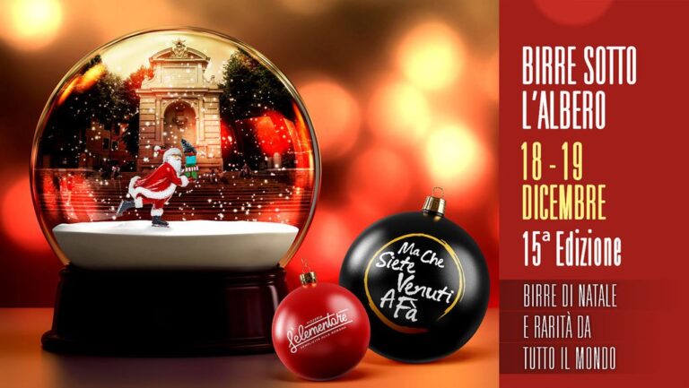 Prossimi eventi: Jingle Beers, Birre sotto l’albero ed Elav Yule Fest