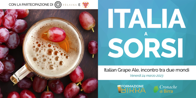 Degustare IGA e vino dello stesso vitigno: un workshop dedicato alle Italian Grape Ale