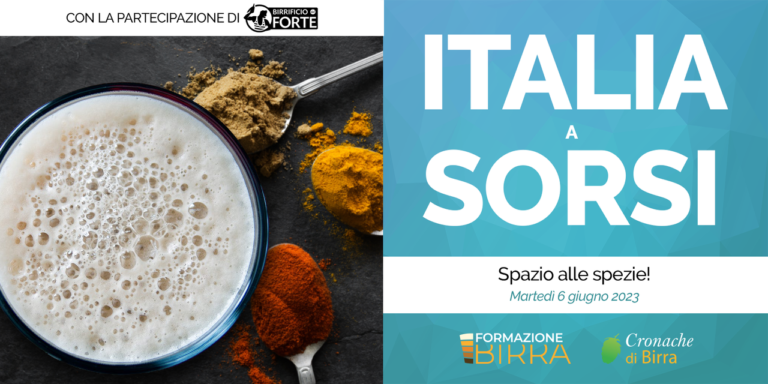 Degustare una birra e la sua spezia: un workshop a tema con Birrificio del Forte