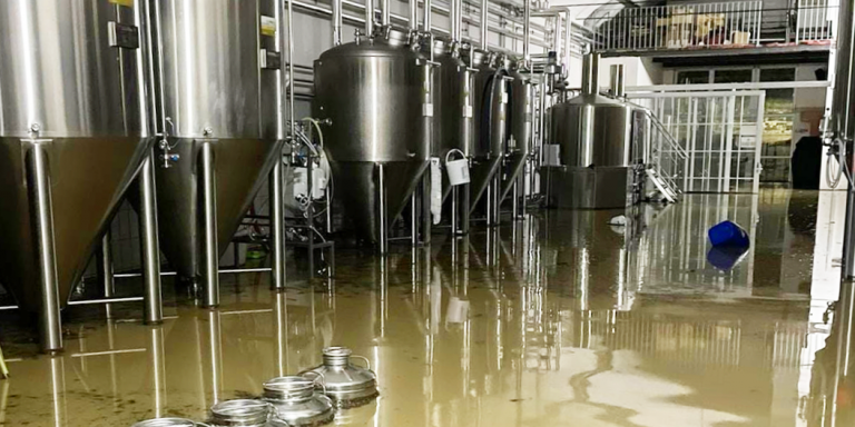 Danni per i birrifici Mostodolce e Badalà a causa della tempesta Ciaran
