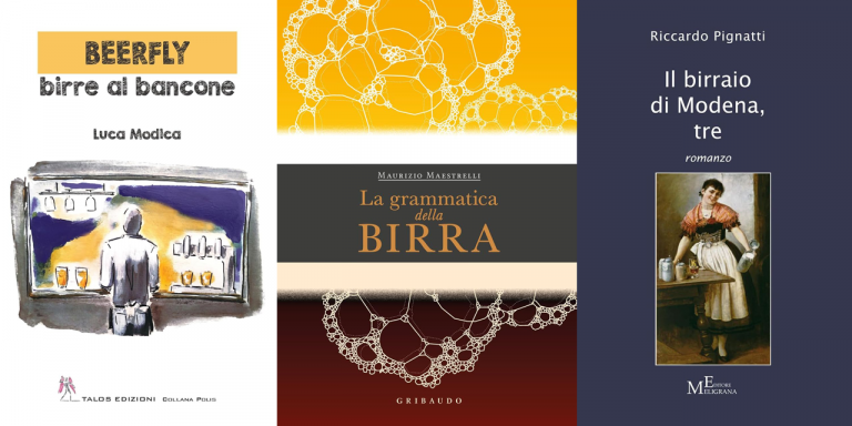 Nuovi libri: La grammatica della birra, Beerfly e Il birraio di Modena, tre
