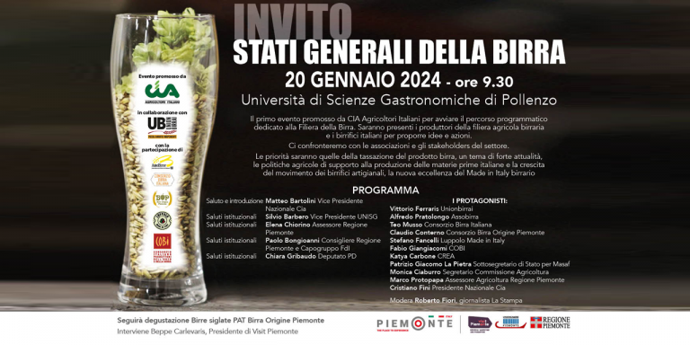 Prossimi convegni di settore: Stati Generali della Birra e Umbria terra di birra