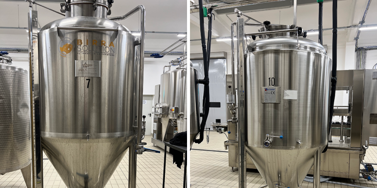 Il Birrificio Rodigino vende 4 fermentatori da 12 hl ciascuno