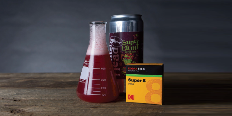 SuperEIGHT di Dogfish Head: una birra per sviluppare le pellicole cinematografiche