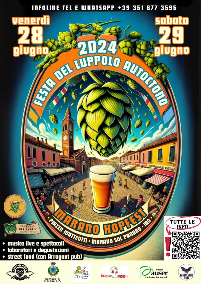 Prossimi eventi: Marano Hopfest, Birralguer, Robe da Chiodi e Mirabirra