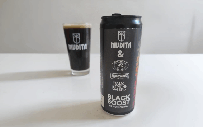 Dal Premio Mr. Malt® alla realtà: ecco la nuova Black NEIPA di Mudita con HyperBoost™
