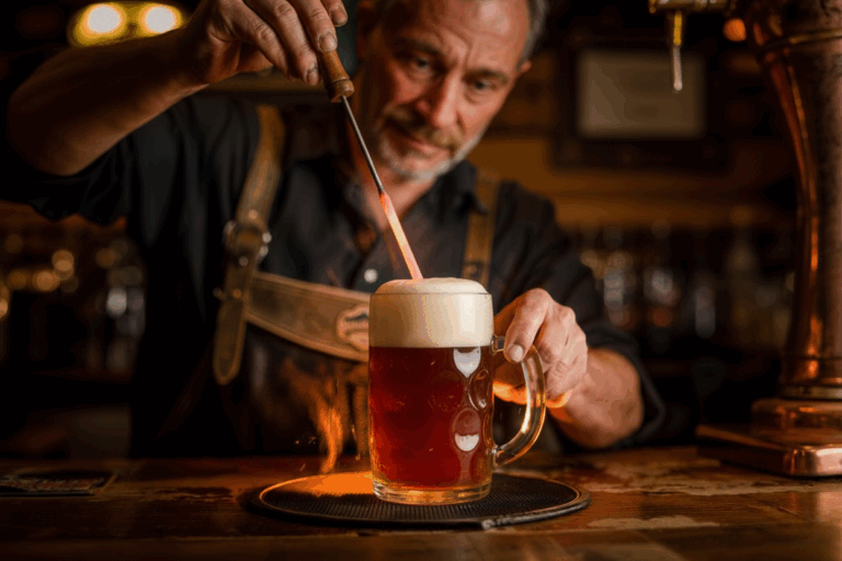 Il ritorno del bierstacheln, la secolare tecnica che scalda la birra con un “pungiglione” rovente