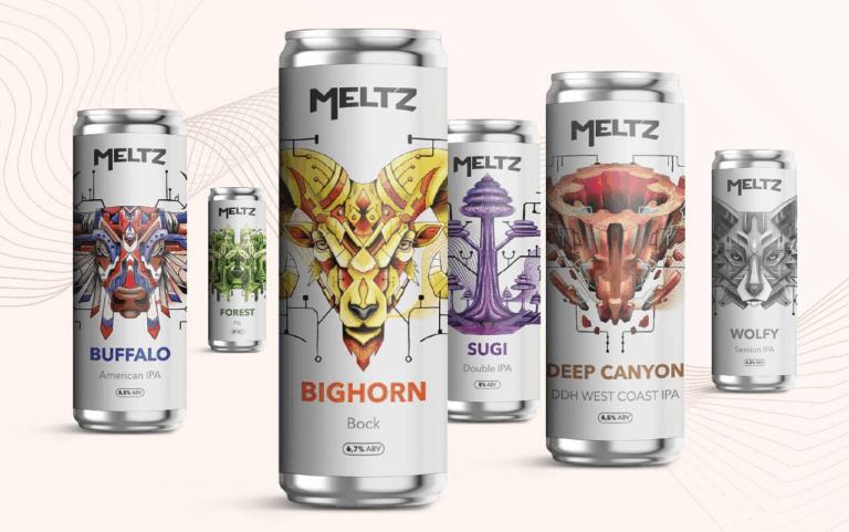 Cambio di grafica ed etichette per Meltz, Granda, Humus e Birrificio Curtense