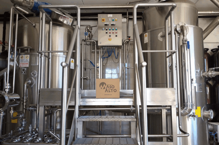Il birrificio Maso Alto valuta offerte per sala cottura da 500 litri e attrezzature