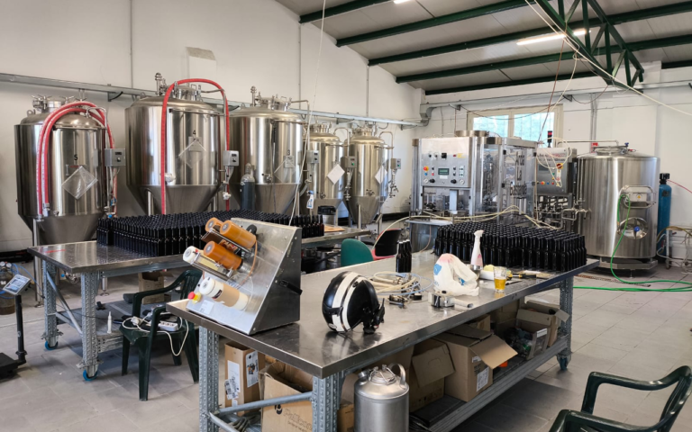 Birrificio di Roma vende impianto completo con sala cottura da 5 hL